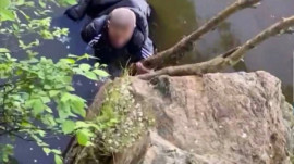 Поліція у Дніпрі розшукала підлітків, які знімали на телефони чоловіка, що тонув Поліція у Дніпрі розшукала підлітків, які знімали на телефони чоловіка, що тонув