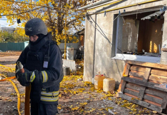 Обстріли та атаки ворога на Дніпропетровщині, 26 жовтня