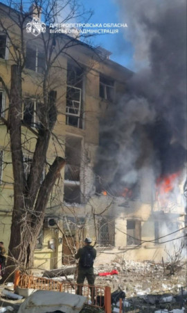 Армія рф атакувала Дніпро