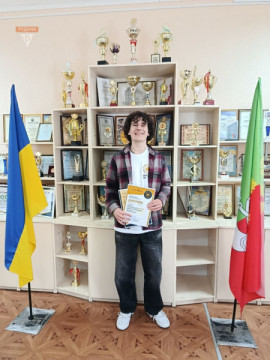 Криворіжець Єгор Данилкін – переможець Всеукраїнської олімпіади з інформаційних технологій