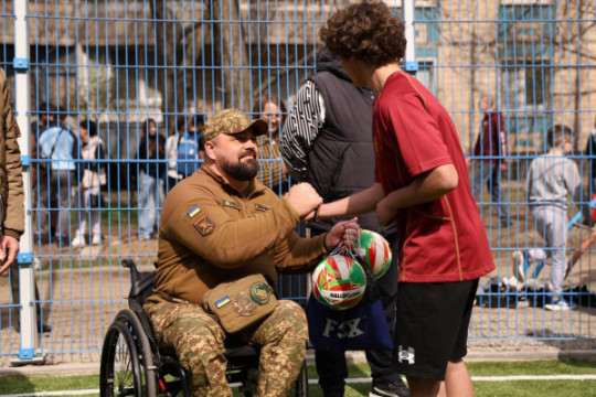 У Саксаганському районі з’явився новий дворовий стадіон для дітей