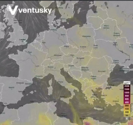 Європу накриває пил із Сахари і він може дійти до України