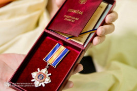 Двом енергетикам Дніпропетровщини вручили ордени «За мужність» ІІІ ступеня
