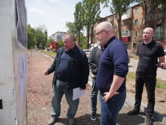 О. Вілкул: У Кривому Розі поряд із новим  ветеранським простором стартував комплексний благоустрій