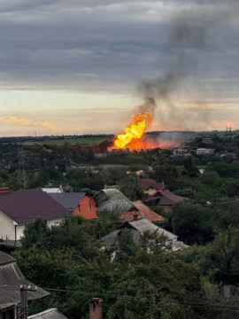 Пожежу після атаки у Кривому Розі ліквідували: газопостачання для містян вдалося зберегти