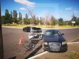 У Кривому Розі на Вечірньому зіткнулися Volkswagen та Audi