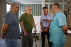 У Кривому Розі триває масштабна модернізація лікарень – у міській лікарні №1 готують приміщення для ще одного унікального багатофункціонального комп’ютерного томографа