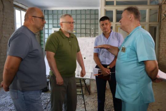 У Кривому Розі триває масштабна модернізація лікарень – у міській лікарні №1 готують приміщення для ще одного унікального багатофункціонального комп’ютерного томографа