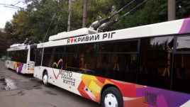 У Кривому Розі через обрив контактного дроту зупинили рух тролейбусів