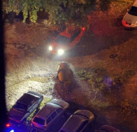 У Києві ракета впала між житловими будинками та не здетонувала: уламок пробив вікно гуртожитку КПІ