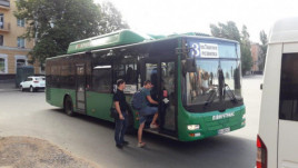 На маршрут №3 в Кривом Роге вышли новые автобусы большой вместимости