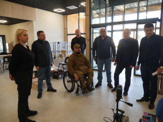 З повагою до Героїв: у Кривому Розі на 99% завершено будівництво нового Ветеранського простору