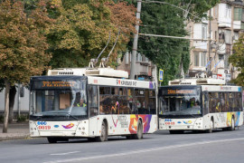 У Кривому Розі тимчасово не курсують чотири тролейбусні маршрути