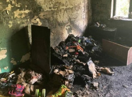 У Кривому Розі горів гуртожиток, постраждала жінка У Кривому Розі горів гуртожиток, постраждала жінка