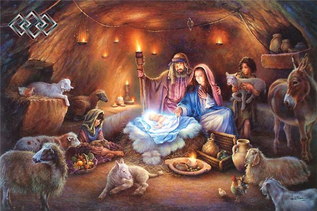 Христос родился, славим его!