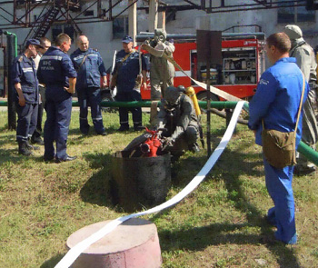 На химскладе «Кривбасспромводоснабжения» в Радушном «разлилось» 47 тонн хлора (фото)