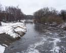 Если таяние снега будет быстрым, в Кривом Роге речные воды могут затопить несколько улиц