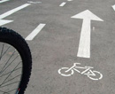 На дорогах Кривого Рога появится специальная разметка для велосипедистов