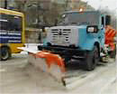 Для уборки Криворожских дорог и тротуаров от снега задействовано 109 единиц техники
