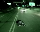 В Кривом Роге неустановленный водитель сбил пьяного пешехода и скрылся с места происшествия