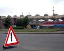 Возле станции скоростного «Имени Гутовского» микроавтобус «Мерседес» сбил пешехода