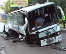 На Днепропетровщине в аварию попал автобус полный туристов
