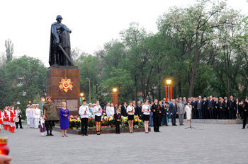 Інгульчани зустріли День Перемоги до сходу сонця