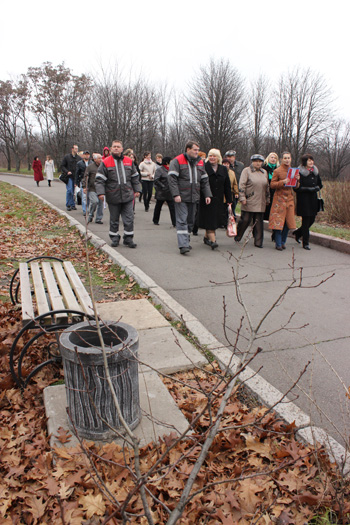 В Кроворожском ботаническом саду обустроили экологическую тропу (фото)