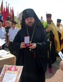 Архиепископ Криворожский и Никопольский Ефрем отслужил панихиду на могиле атамана Ивана Сирко