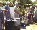 Жителям села «Маяк» Криворожского района провели долгожданную воду