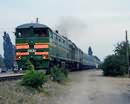 На Днепропетровщине сошел с колеи локомотив пассажирского поезда №244 «Евпатория – Москва»
